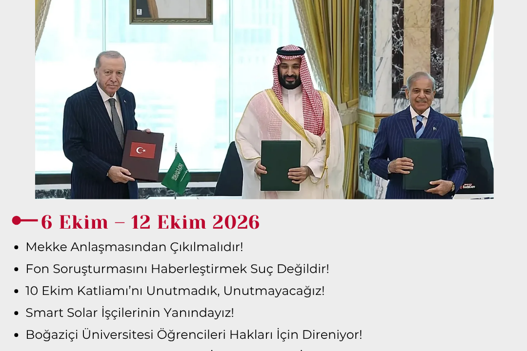 Komünist Birlik Haftalık 6 Ekim – 12 Ekim 2026